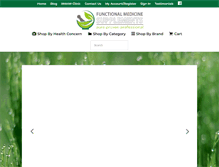 Tablet Screenshot of functionalmedicinesupplements.com